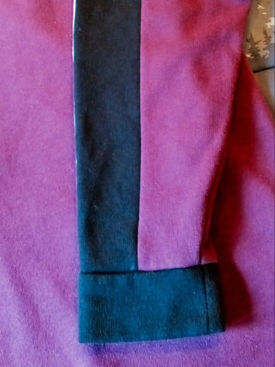 PINK Sweatshirt Women's L Victoria's Secret Dog V-Neck Pullover Long Sleeve - Picture 11 of 14